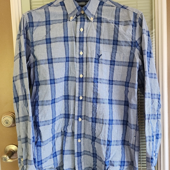 Blue Check Bottondown Shirt S Bundle - Picture 9 of 11